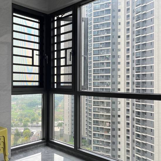 Picture of Customisable Thermal Break Aluminium System Casement Window, Soundproof Floor-to-Ceiling