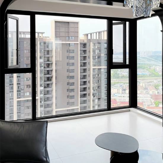 Picture of Customisable Thermal Break Aluminium Casement Window, Soundproof Glass, Balcony Enclosure