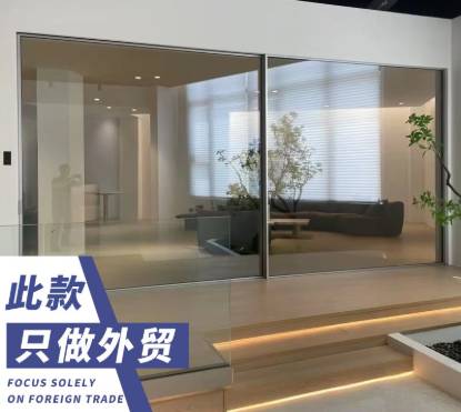 Picture of Customisable Thermal Break Aluminium Sliding Partition Door for Villas and Balconies