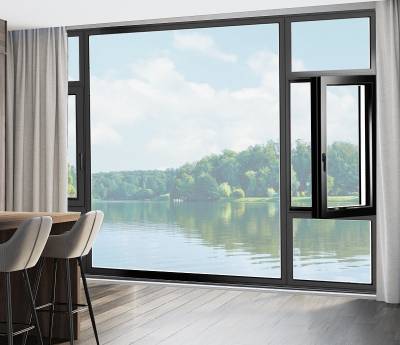 Customisable Aluminium System Soundproof Casement Window for Home Renovation