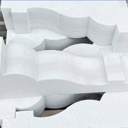 Picture of Foamed Ceramic Corbel, EPS Alternative, Lightweight Exterior Moulding for Window Surrounds and Waistlines
