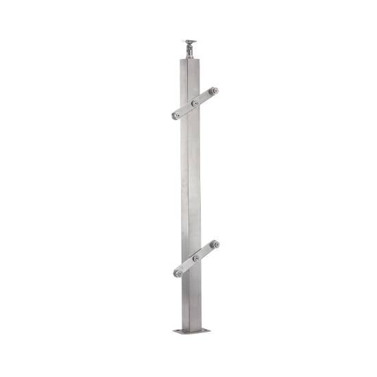Picture of 304 Stainless Steel Hollow Tube Glass Balustrade Post, Customisable, Indoor and Outdoor