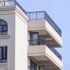 Picture of Wrought Iron Balustrade for Loft and Corridor, Rust-Proof Outdoor Balcony Railing, Modern Minimalist