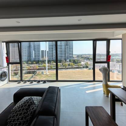 Picture of Custom Thermal Break Aluminium Floor-to-Ceiling Glass Doors and Windows, Outward Opening
