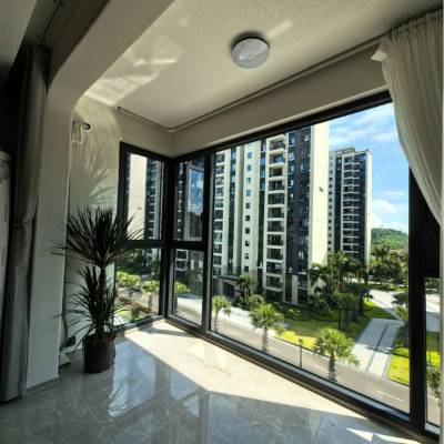 Thermal Break Aluminium Casement Window, Security System Window, Soundproof Glass