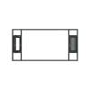 Picture of Customisable Aluminium Casement Window for Small Balconies, Heat and Sound Insulated, Waterproof