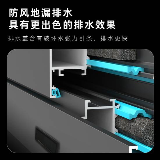 Picture of Thermal Break Aluminium Insulated Soundproof Casement Window for Bedrooms and Balconies