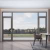 Picture of Thermal Break Aluminium Floor-to-Ceiling Casement System, Soundproof Toughened Glass