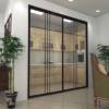 Picture of Ultra-Narrow Frame Aluminium Alloy Double Glazed Sliding Door, Modern Villa Courtyard Partition
