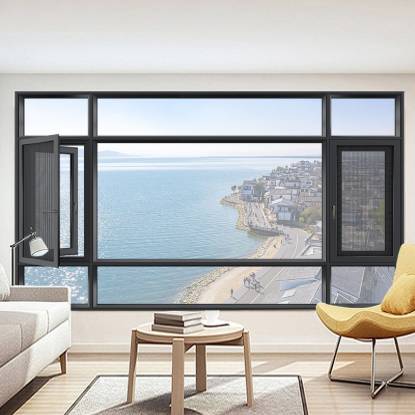 Picture of Thermal Break Aluminium Casement Windows for Apartment Window Replacement and Old Home Renovation